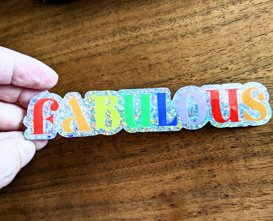 FABULOUS GLITTER STICKERS