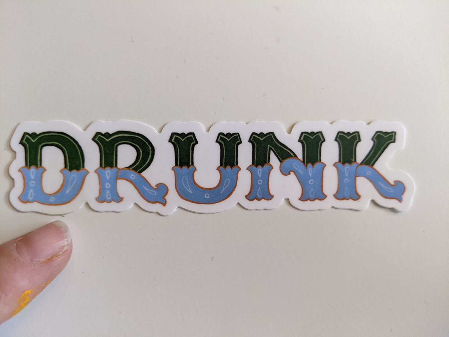 Drunk sticker