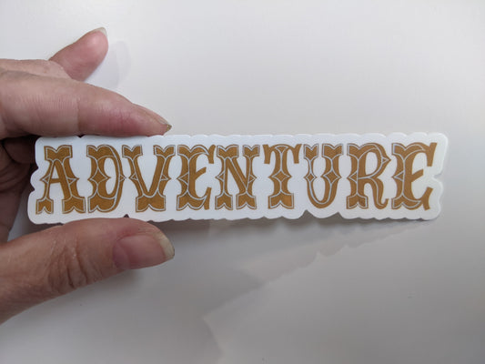 Adventure sticker